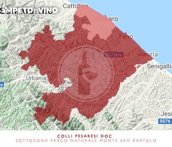 colli pesaresi doc sottozona parco naturale monte san bartolo logo
