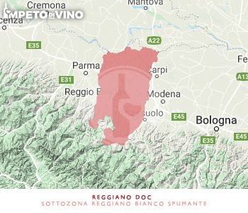 reggiano doc sottozona reggiano bianco spumante logo