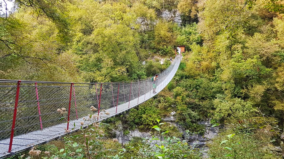 Ponte Tibetano in Valpolicella