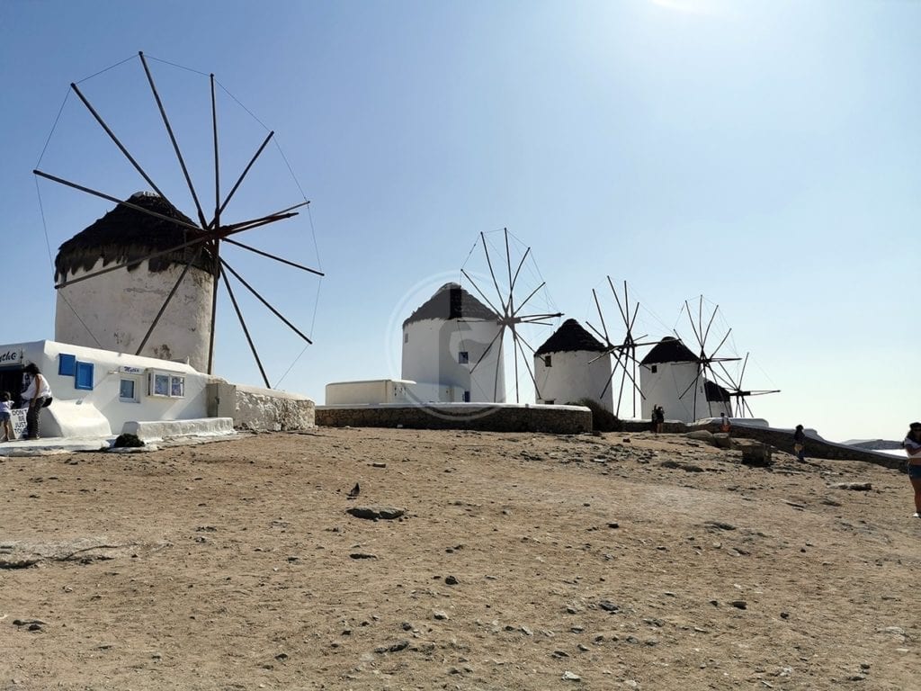 cicladi mykonos mulini