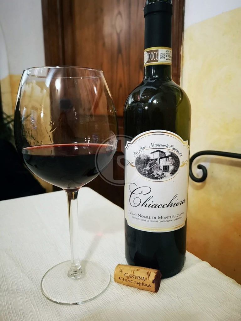 montepulciano vino chiacchera